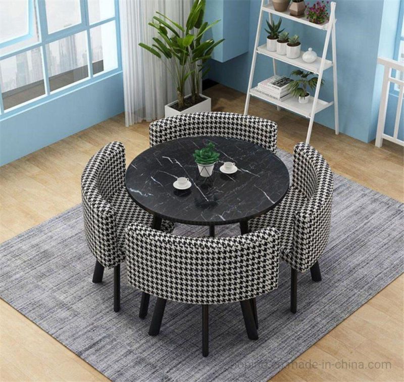 Black White Gray Multi-Color Modern Stylish Western Restaurant Dining Armrest Wooden Table Furniture Chair for Coffee Shop