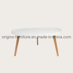 Round Coffee Table in White