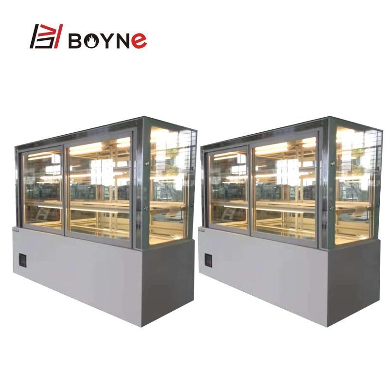 Auto-Defog Pastry Display Cabinet Bread Bakery Store