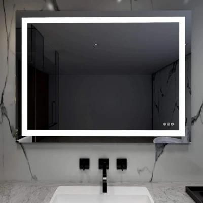 Highly Reflective Glass Big Size Full-Length Lighted Mirror Salon LED Mirror for Hairdressing