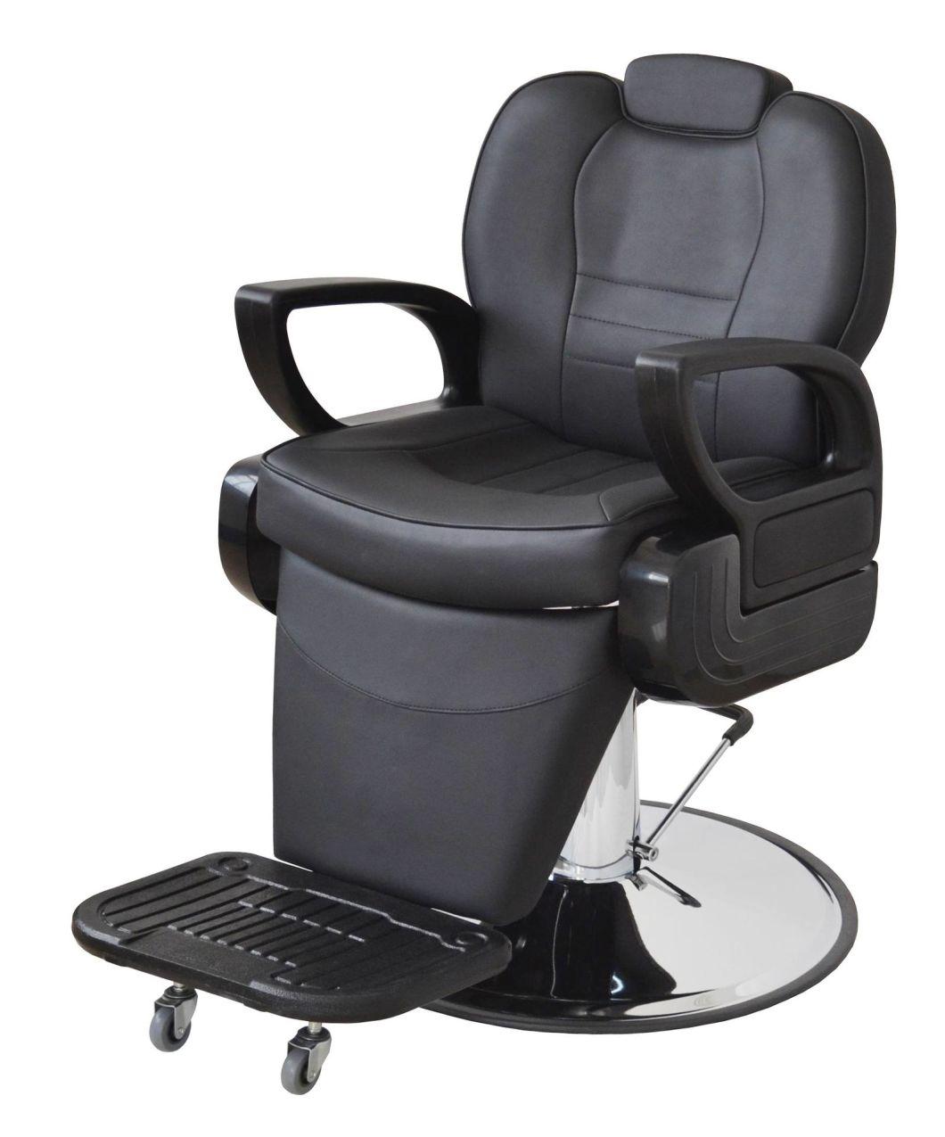 Hl-9217 Salon Barber Chair for Man or Woman with Stainless Steel Armrest and Aluminum Pedal
