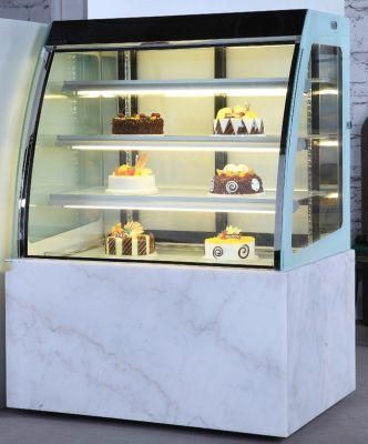 Refrigerated Countertop Cake Showcase with Glass Door