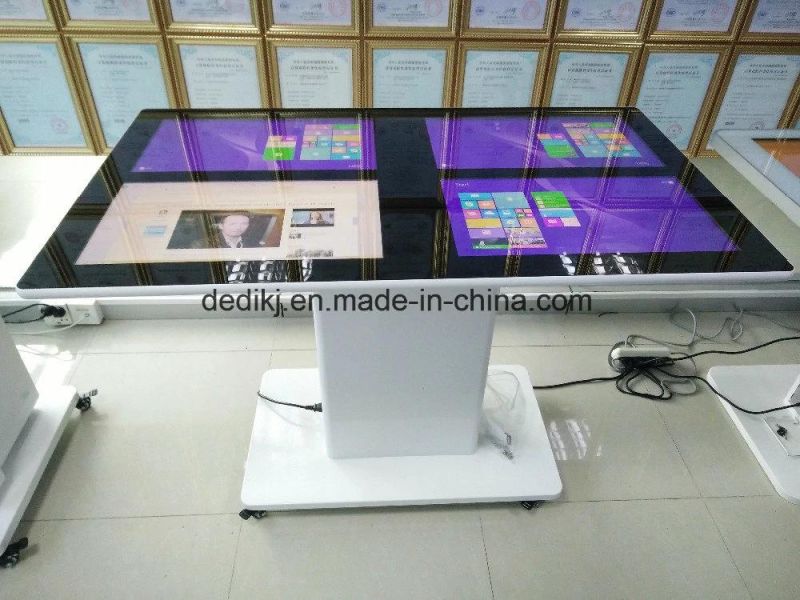 Dedi restaurant Coffee Table with 10 Points Capacitive Waterproof HD Touch Screen