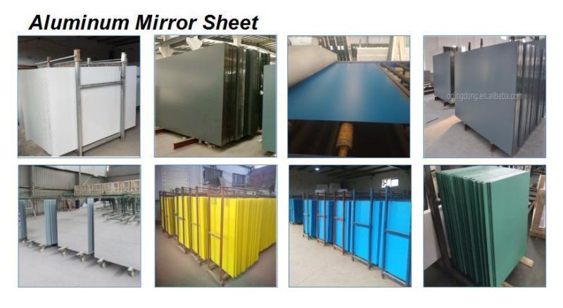 Large Frameless Dance Studio Gym Wall Float Glass Mirrors