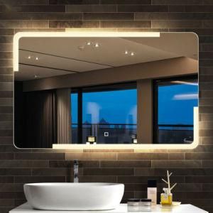 Hot Sale Customized Modern Bathroom Wall Mount LED Vanity Makeup LED Mirror