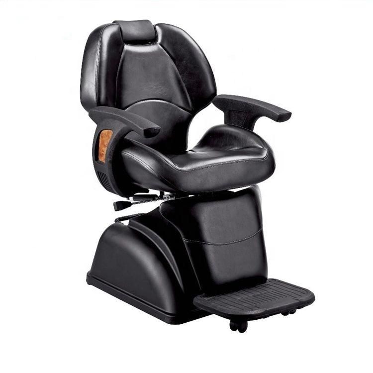 Hl- 6116 2021 Salon Barber Chair for Man or Woman with Stainless Steel Armrest and Aluminum Pedal