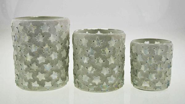 Decorative Mosaic Glass Candle Holders