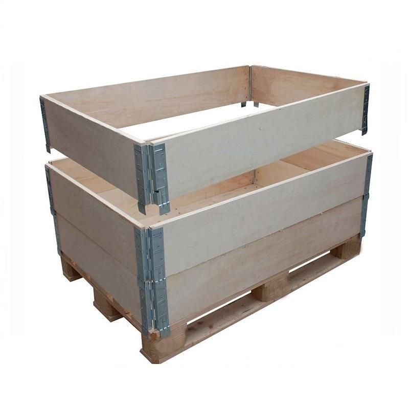 China Custom Metal Stamping Sheet Metal Galvanized Steel Pallet Collar Hinges for Wooden Crate