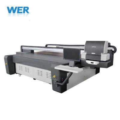 UV Curing Large UV Printer Ricoh Gen 5 Head Glass Printing Machine