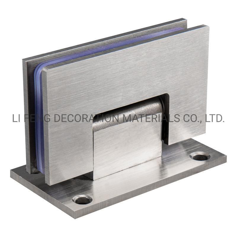 Zinc Alloy Straight Glass Door Shower Hinge