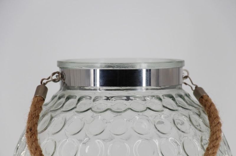 Glass Candle Holder for Outdoor Home Decor