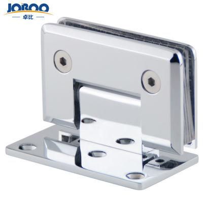 Hot Selling Mirror 90 Degree Brass Shower Glass Door Frameless Hinge Hinges Furniture Hardware for Shower Screen