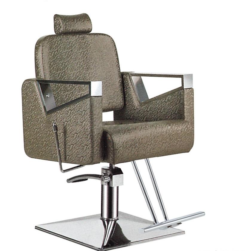 Hl-1167 Salon Barber Chair for Man or Woman with Stainless Steel Armrest and Aluminum Pedal