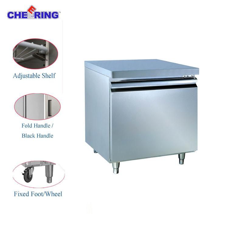 Cheering Commercial Stainless Steel Single Door Refrigerated Worktable (27F)