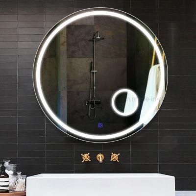 New Arrival Round Illuminated Bathroom Mirror
