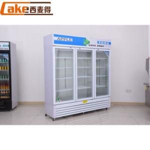 Cold Drink Refrigerator / Vertical Refrigerated Showcase / Glass Door Refrigerated Showcase