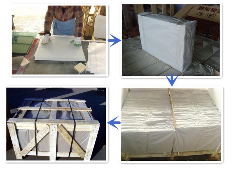 Hight Quality Clear Tempered Glass Shelf for The Bathroom
