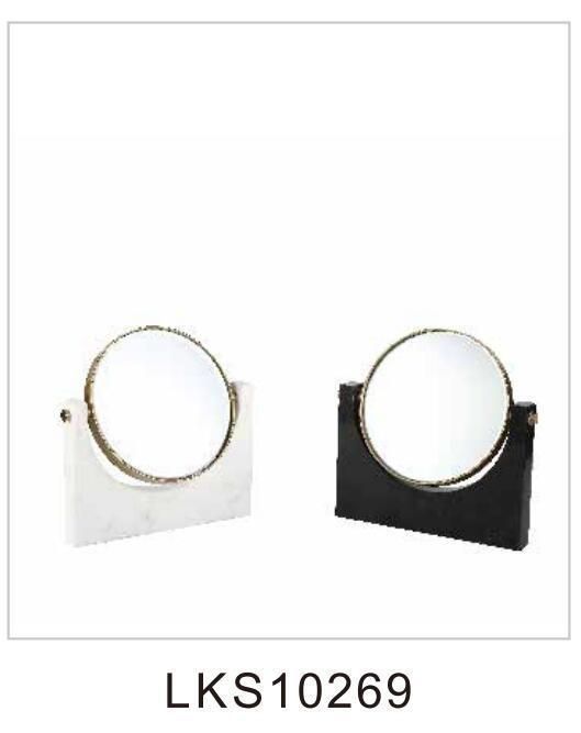 Wall Mounted Round Framed Hotel Bathroom Mirror