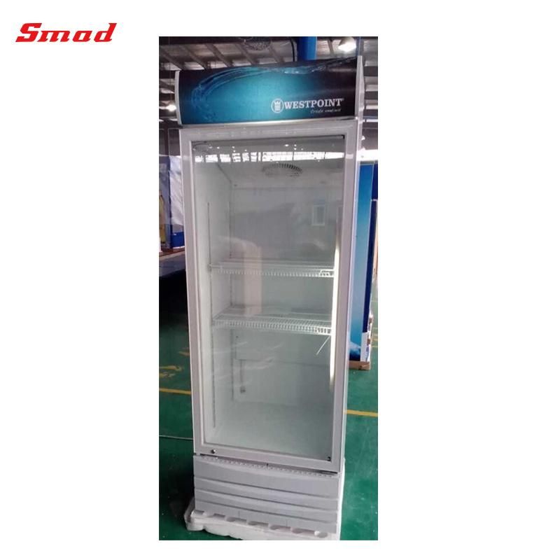 High Quality Single Glass Door Display Showcase for Drinks