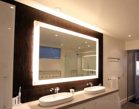 High Quality Town House Bathroom Lighted LED Mirror