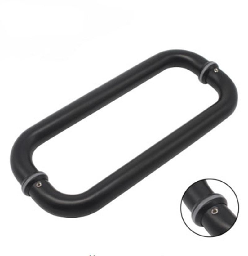 Handles Gate Stainless Steel Hardware Glass Double Pull Metal Design Door Handle (01-140)