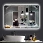 Modern Style Anti-Fog Bathroom Smart Music LED Light Mirror