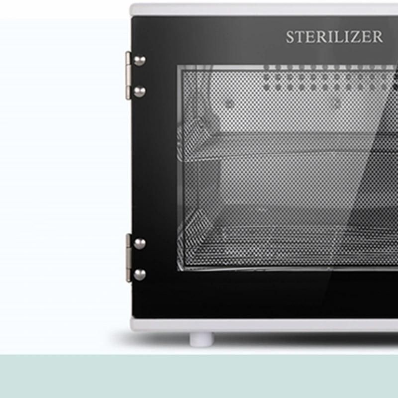 Double Sterilization Dental Instruments UV Disinfection Sterilization Cabinet 25L