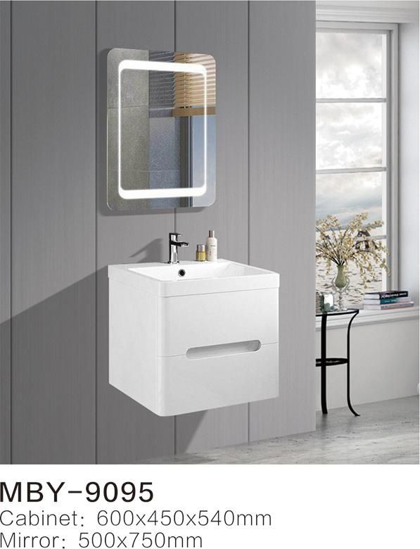 PVC Bathroom Cabinet with LED Mirror