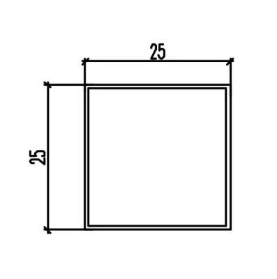 China High Quality Best Price Aluminum Square Tube