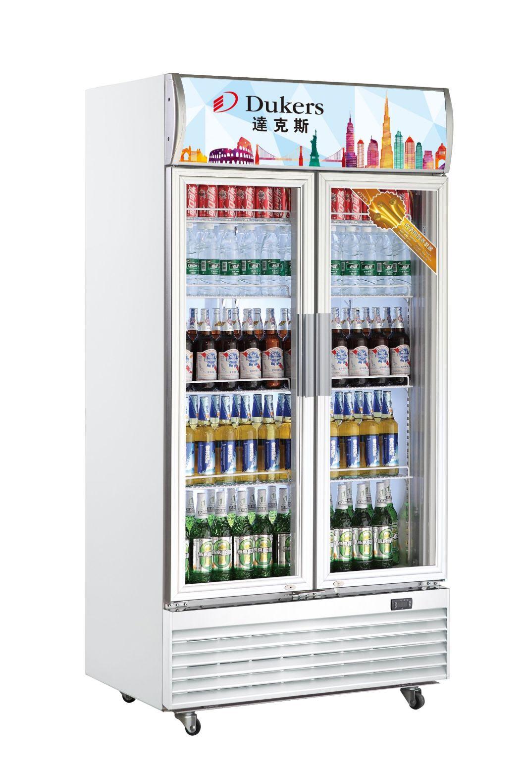 Dukers 138L Single Door Beer Cooler, Back Bar Cooler, Glass Showcase, Beer Display Case