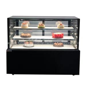 Hot Sell Supermarket Cold Cake Display Refrigerator Glass Fridge Showcase /Cake Display Chiller