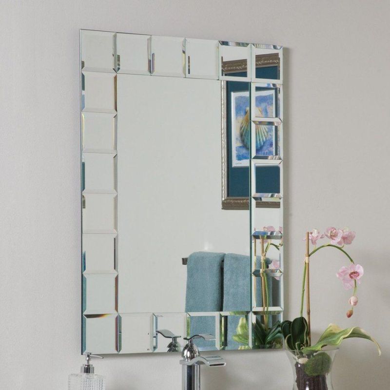 Non Fogging Double Coated Bathroom Mirror (SINOY)