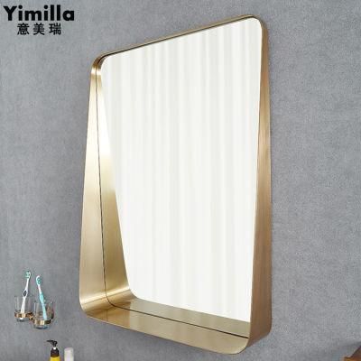 Yimilla Custom Stainless Steel Hotel Vanity Bath Room Smart Bathroom Mirror