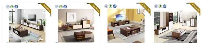 Wooden TV Cabinet Home Furniture Sets Melamine Coffee Table (UL-9BE534)