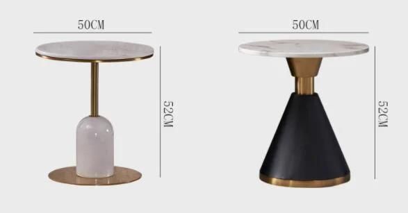 Wholesale Nordic Modern Simple Glass Tea Table Combination Living Room Table Furniture Fashion Center Coffee Table with Drawer