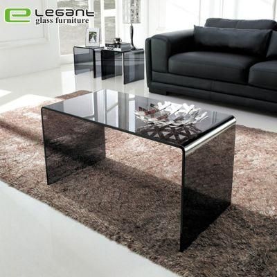 New Grey Glass Nested Table Furniture Supplier