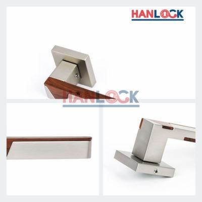 2021 New Model Wood Door Handle Zinc Alloy Door Handle