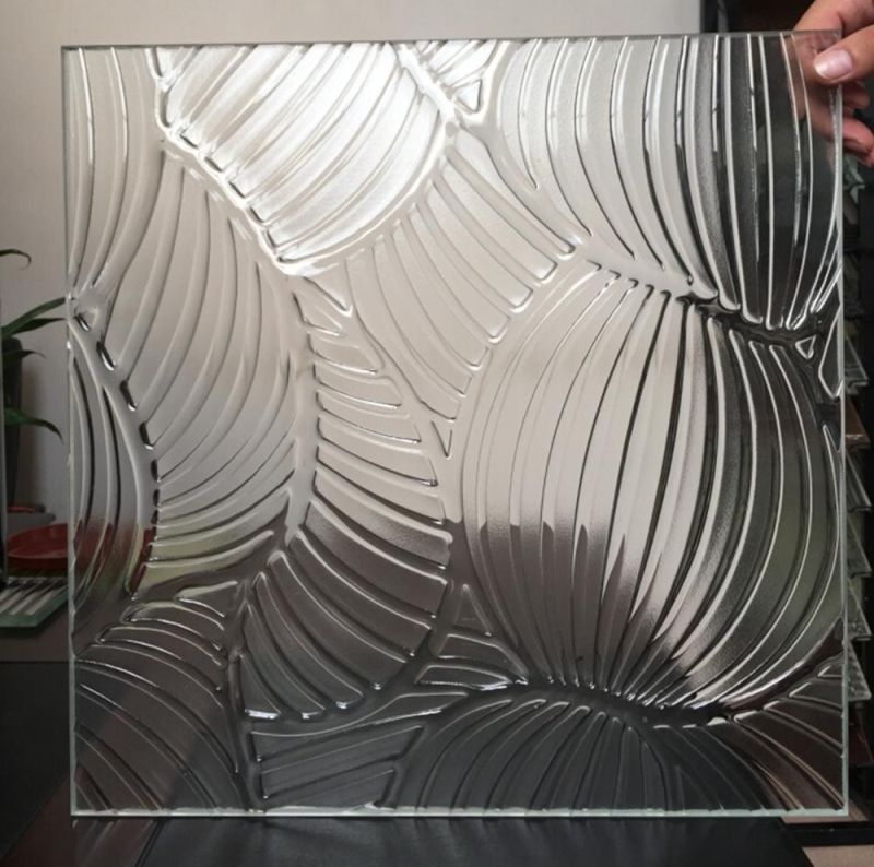 Wall Decor Glass with Hot Melt Technics for Wall Decor (MR-SJ-1004)