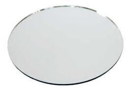 America Hot Sale Simple Designed Decorative Framless Round Wall Mounted Silver Mirror for Bathroom Supplies