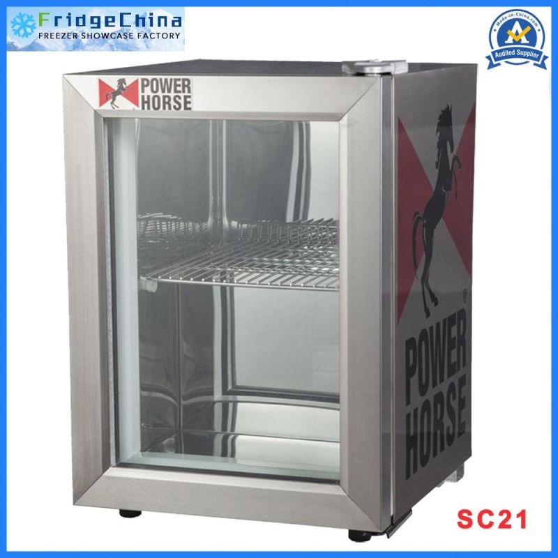 Glass Door Cabinet Mini Cooler