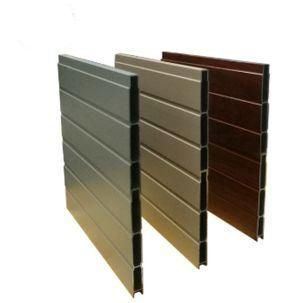 Garden Fence Aluminium Extrusion Profile Alloy Wood Texture