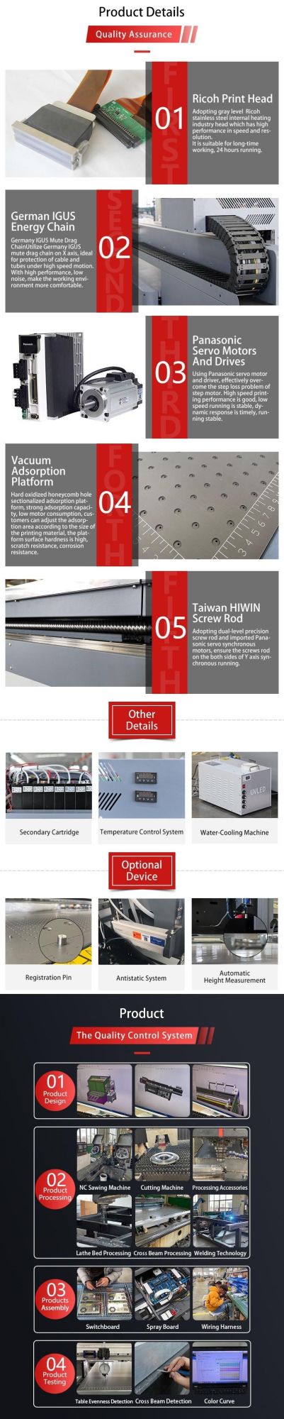Large Format Yc2030L UV Flatbed Inkjet Printing Machine Industrial for Sale