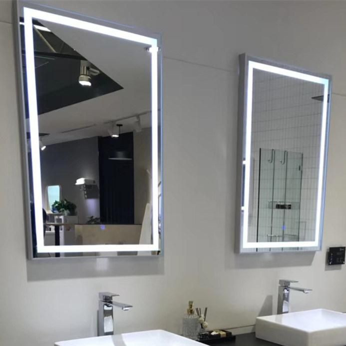 Customized Decorative Frameless LED Bathroom Mirror