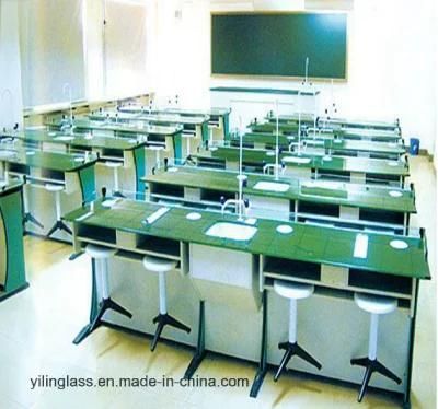 Tempered Color Coated School Glass Desk