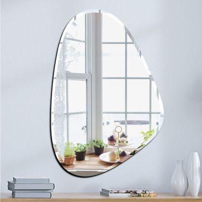 High Quality Waterproof Sanitary Ware Venetian Glass Mirrors Home Decor Wall Contemporary Frameless Mirror