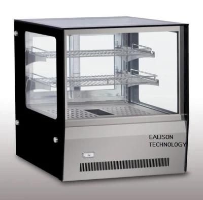 Display Food Warmer Other Color S/Steel Optional Round Glass Display Counter Pie Showcase