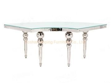 Modern Wedding Furniture Chinese Home Hotel Outdoor Living Room Wooden Melamine Restaurant Table Dining Table