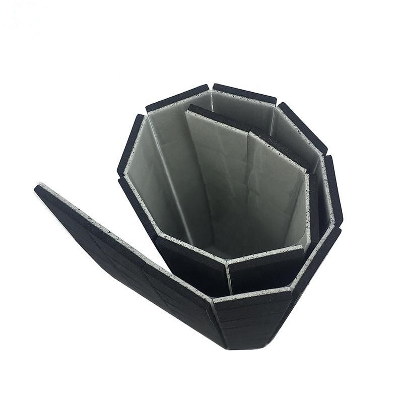 Factory Supplier 20*20*3+1mm Adhesive Backed Black EVA Rubber with Cling Foam Glass Buffer Separator Pads