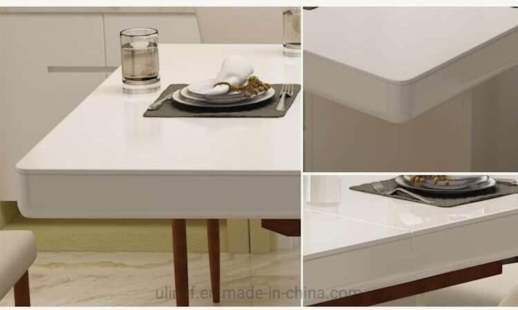 China Factory Wholesale Restaurant Customized Fixed Multi Function Dining Table with Low Price