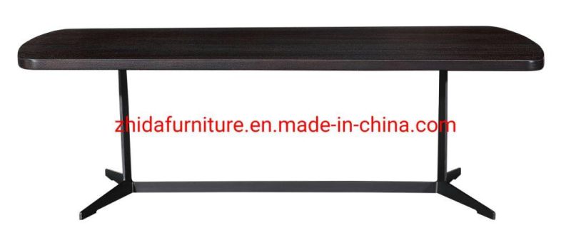 Modern Black Painting Wooden Living Room Home Coffee Table